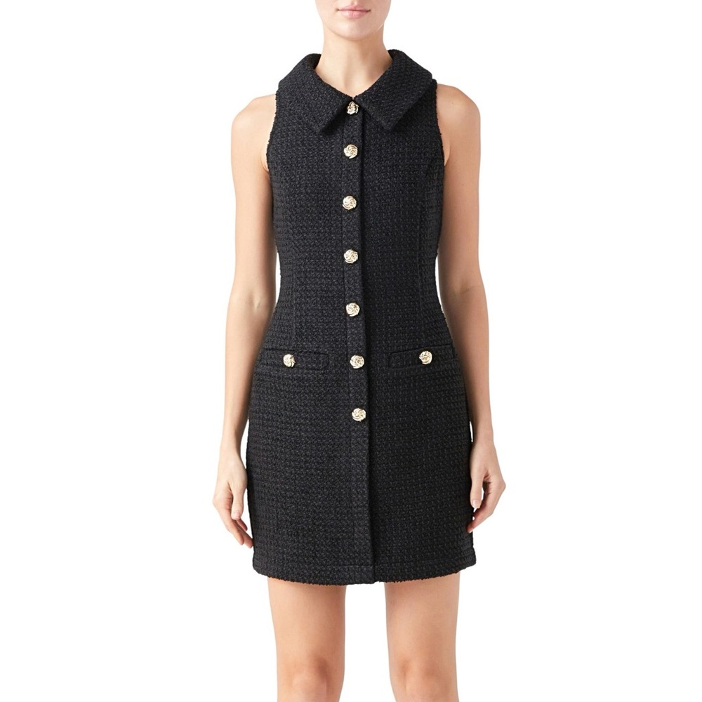 Endless Rose | Tweed Halter Mini Dress | XS | NWT